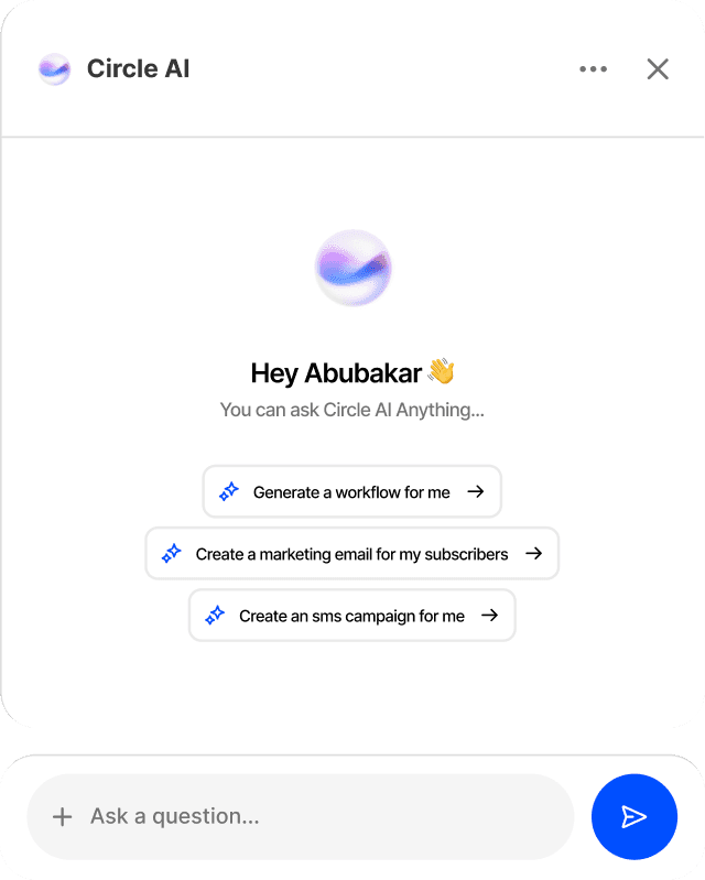 Circle AI assistant